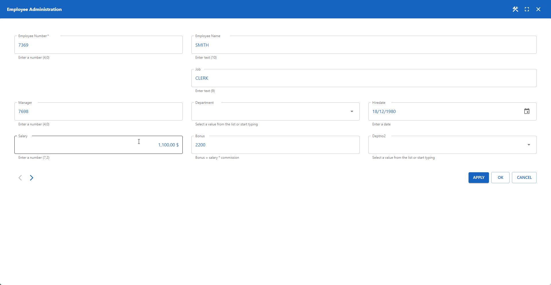WP Data Access - Form Builder - Outlined