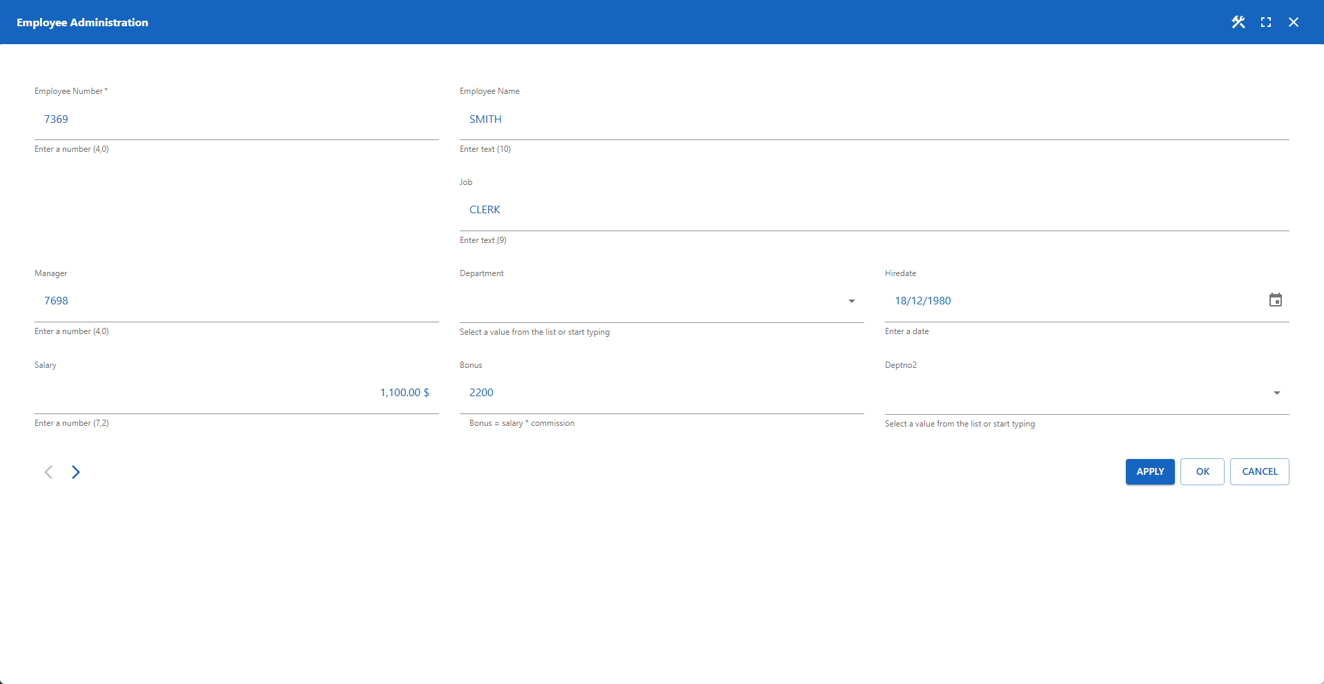 WP Data Access - Form Builder - Standard
