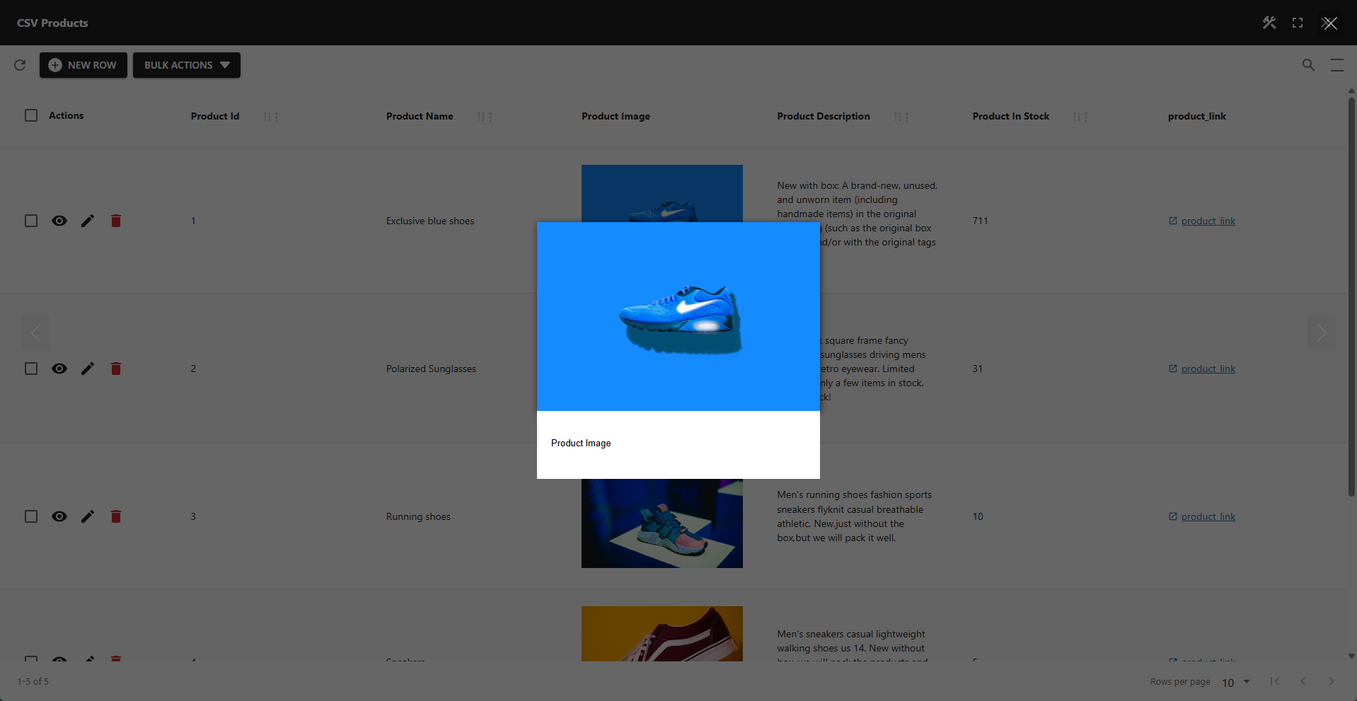 WP Data Access - Image Lightbox